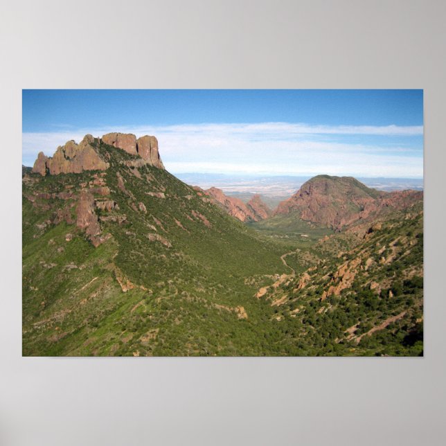 Póster Casa Granda - Big Bend, Texas (Frente)