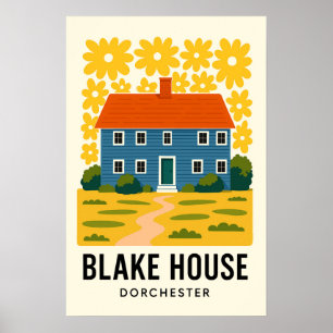 Póster Casa histórica Blake