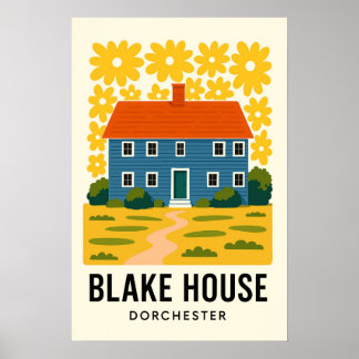 Póster Casa histórica Blake