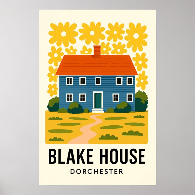 Póster Casa histórica Blake (Frente)