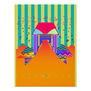 Póster CASA Huella de Aqua