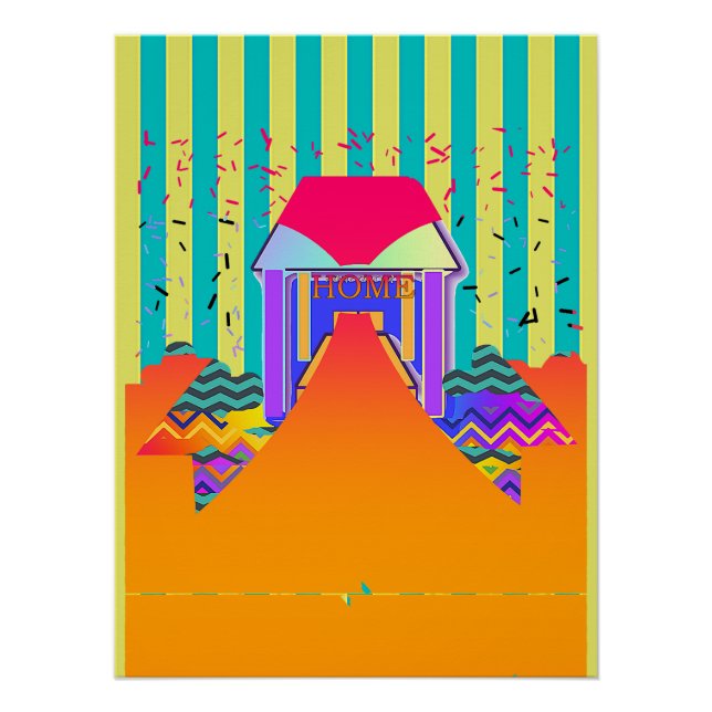 Póster CASA Huella de Aqua (Anverso)