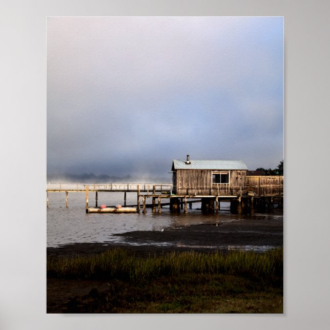 Póster Casa lago en Inverness (Frente)