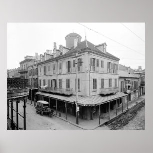 Póster Casa Napoleón, Nueva Orleans, Luisiana: aproximada