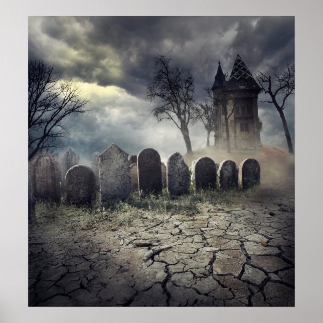 Póster Casa perseguida (Frente)