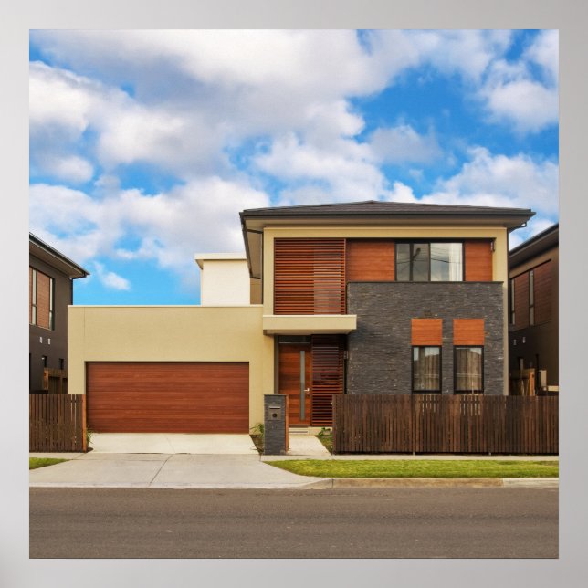 Póster Casa residencial (Frente)