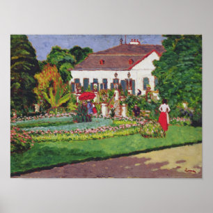 Póster Casa señorial en Kertvelyes, 1907