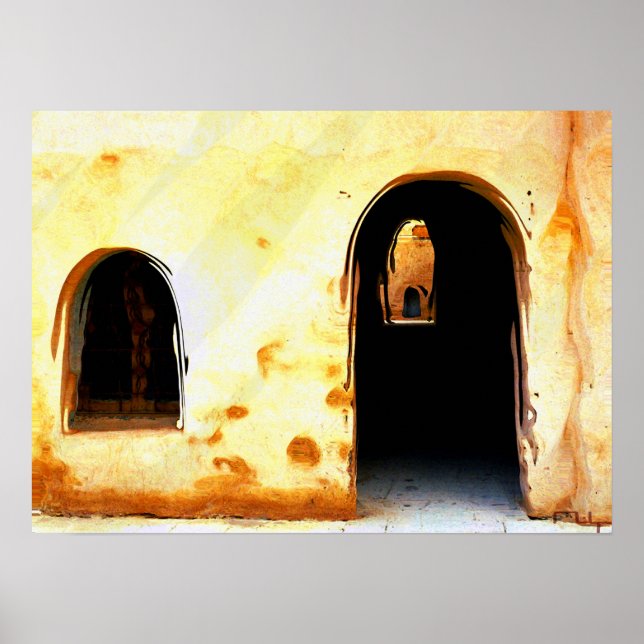 Póster casa simple pero bonita (Frente)