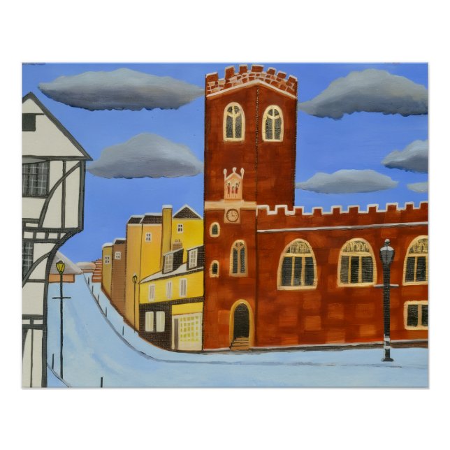 Póster Casa Tudor Inglaterra (Anverso)
