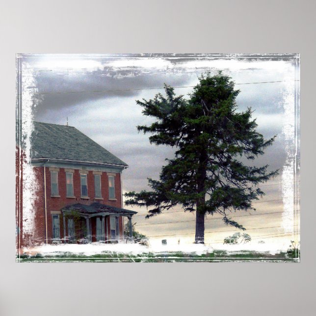 Póster Casa vacía (Frente)