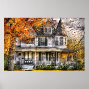 Póster Casa - Victorian clásico