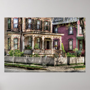Póster Casa - Victorian del país