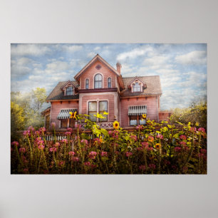 Póster Casa - Victoriano - Casa de verano