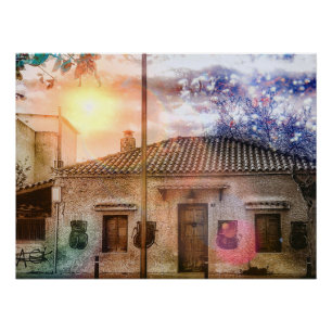 Póster Casa vieja