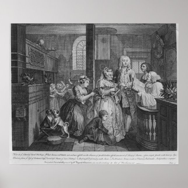 Póster Casado con una anciana doncella (Frente)