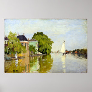 Póster Casas Claude Monet en el Achterzaan