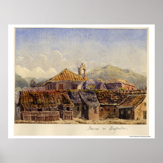 Póster Casas de Acapulco (Frente)