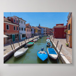 Póster Casas de Burano