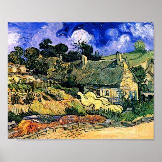 Póster Casas de campo con paja en el Bella Artes Cordevil