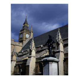 Póster Casas del Parlamento de Londres