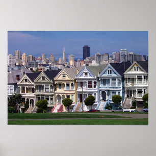 Póster Casas del Victorian