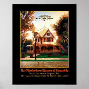 Póster Casas misteriosas de Donnelly - No. 1 Monte Dora