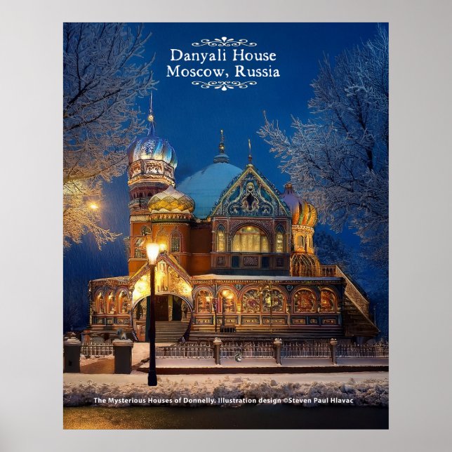 Póster Casas misteriosas de Donnelly - No.2 Rusia (Frente)