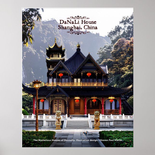 Póster Casas misteriosas de Donnelly - No.3 China (Frente)