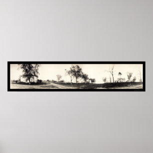 Póster Casas Nauvoo Mormon Foto 1925