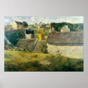 Póster Casas Paul Gauguin en Vaugirard