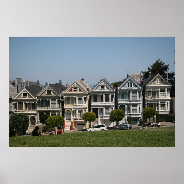 Póster Casas victorianas (Frente)