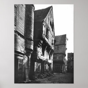 Póster Casas viejas en Carroi magnífico