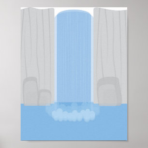 Póster Cascada