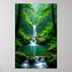 Póster Cascada