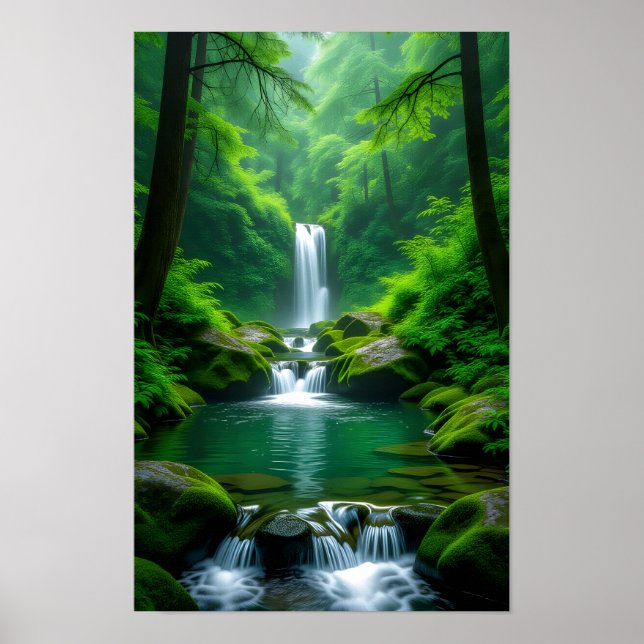 Póster Cascada (Frente)
