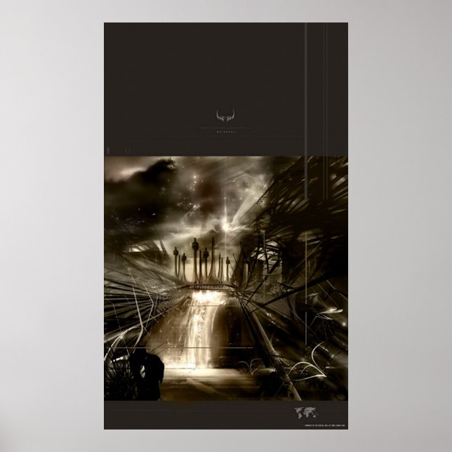 Póster Cascada (Frente)