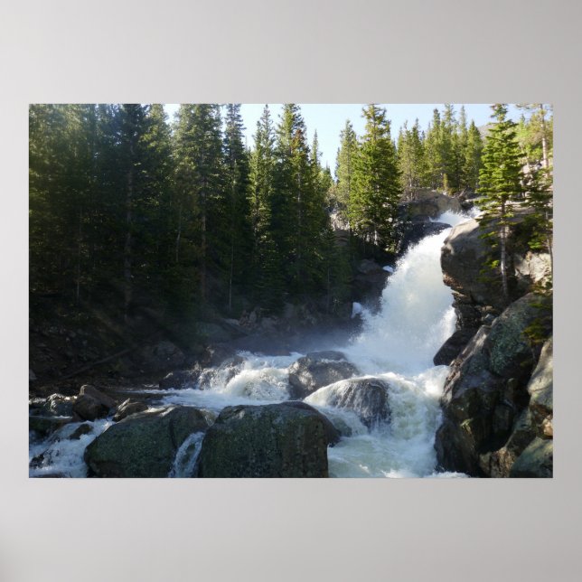 Póster Cascada Alberta II (Frente)