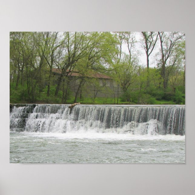 Póster Cascada de bonito (Frente)