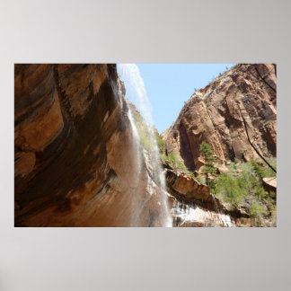 Póster Cascada de Emerald Pool II del Parque Nacional Zio