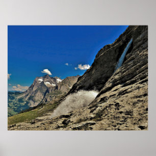 Póster Cascada de Grindelwald