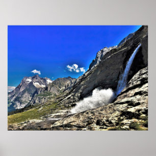 Póster Cascada de Grindelwald