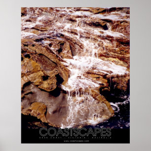 Póster Cascada de la roca (calificada versión)