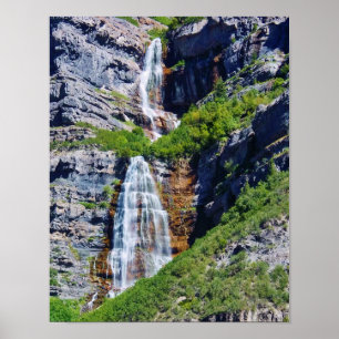 Póster Cascada de Utah #1a- Poster (elegir el tamaño)