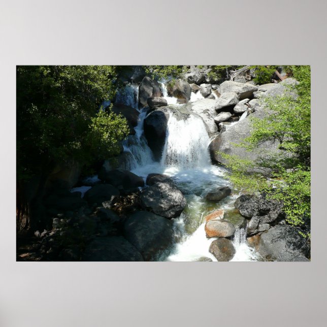 Póster Cascada en el Parque Nacional Yosemite (Frente)