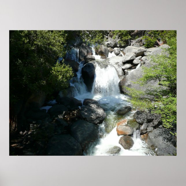 Póster Cascada en el Parque Nacional Yosemite (Frente)