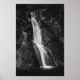 Póster Cascada en la garganta del infierno, Eslovenia