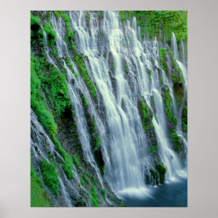 Póster Cascada escénica, California