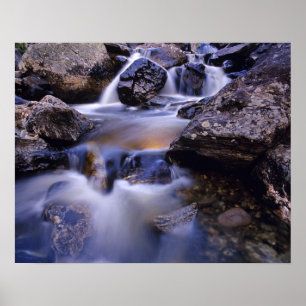 Póster Cascada Fish Creek cerca de Steamboat Springs Colo