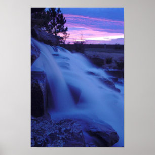 Póster Cascada Pacífica