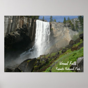 Póster Cascada Vernal I en el Parque Nacional Yosemite